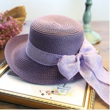 Mujer Sweet Elegant Sun Hats Spring Beach Wide Brim Summer Accessories  eb-23955701